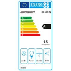 Berdsen Dimnjačka napa BE-60A-T1 NEHRĐAJUĆI ČELIK 60 cm