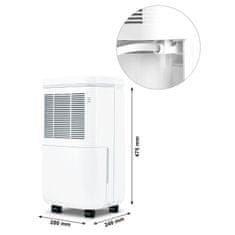 Berdsen BD-520 bijeli odvlaživač zraka - upijač vlage