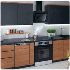 Berdsen BT-215 Kuhinjska napa s dimnjakom 60 cm, crna