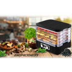 Berdsen BD-692 dehidrator hrane crne boje