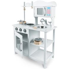 Ricokids Drvena kuhinja za djecu 60 x 30 x 85 cm