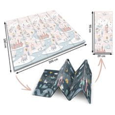 Nukido Sklopiva edukativna pjenasta podloga 200 x 180 x 1 cm NK-340