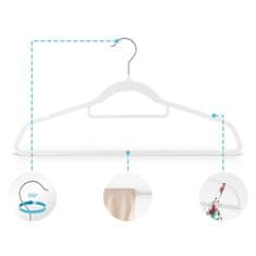 Massido Baršunaste vješalice 20 kom MS-859