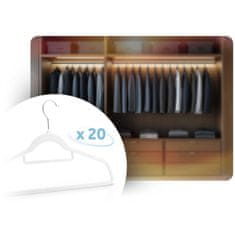Massido Baršunaste vješalice 20 kom MS-859