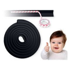 Ricokids 798711 Crna pjenasta sigurnosna traka 6 m