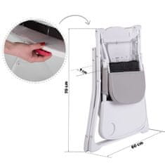 Ricokids Nuco bijela hranilica za bebe