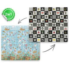 Nukido Sklopiva edukativna pjenasta podloga 200 x 180 x 1 cm NK-340 oceanski brojevi