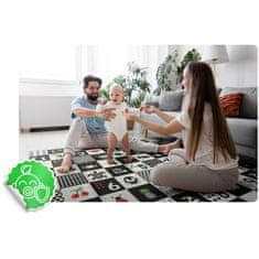 Nukido Sklopiva edukativna pjenasta podloga 200 x 180 x 1 cm NK-340 oceanski brojevi