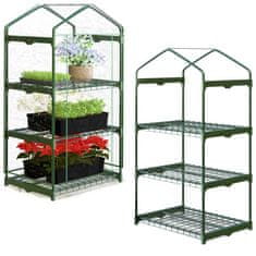 Plonos Polica za staklenik 69 x 49 x 125 cm 4921