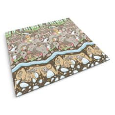 Nukido Sklopiva edukativna pjenasta podloga 200 x 180 x 1 cm NK-340 ocean-earth