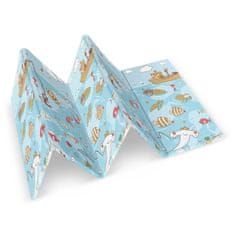 Nukido Sklopiva edukativna pjenasta podloga 200 x 180 x 1 cm NK-340 ocean-earth