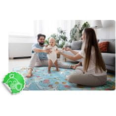 Nukido Sklopiva edukativna pjenasta podloga 200 x 180 x 1 cm NK-340 ocean-earth