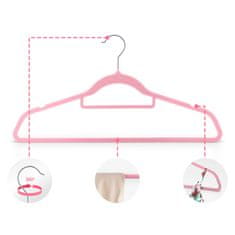 Massido Baršunaste vješalice 20 kom MS-859