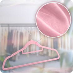 Massido Baršunaste vješalice 20 kom MS-859