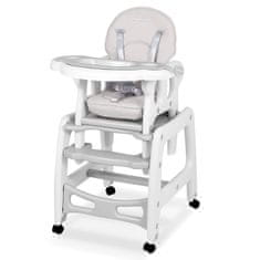 Ricokids Sinco 5-u-1 hranilica za bebe, siva