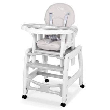 Ricokids Sinco 5-u-1 hranilica za bebe, siva