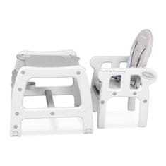 Ricokids Sinco 5-u-1 hranilica za bebe, siva