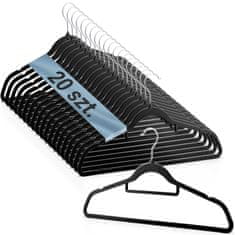 Massido Baršunaste vješalice 20 kom MS-859