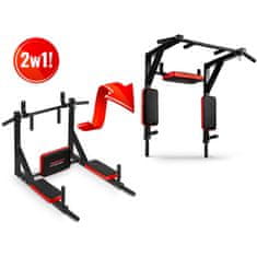 Neo-Sport Zidna šipka za zgibove s naslonom NS-319