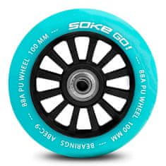 Soke Kotači za skuter 100 mm tirkizni 2 kom
