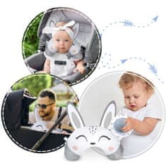 Nukido Jastuk sa zvečkom i glodalicom za prostirke