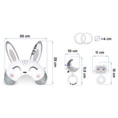 Nukido Jastuk sa zvečkom i glodalicom za prostirke