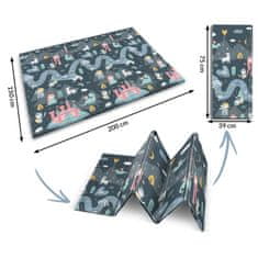 Nukido Sklopiva edukativna pjenasta podloga 200 x 150 x 1 cm NK-341