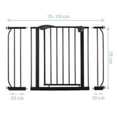 Nukido Crna sigurnosna barijera 718300