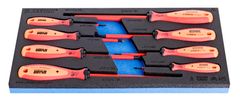 Unior 964VDE8B set izoliranih VDETBI križnih odvijača u SOS ulošku za alat (621802)