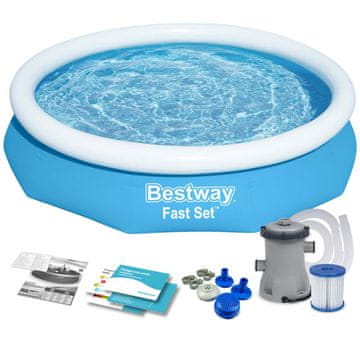 Bestway 57450 9-u-1 vrtni ekspanzijski bazen 244 x 61 cm