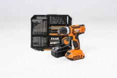 akumulatorska bušilica odvijač Fuse VLN 3320 1BSC + set pribora (085627)