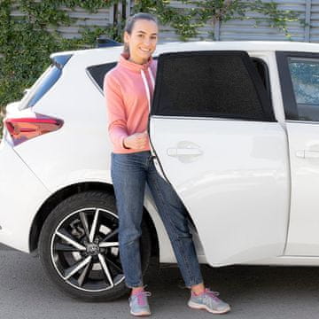InnovaGoods Mrežica-suncobran za automobil UVlock Paket od 2 kom.