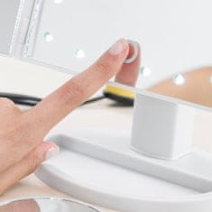 InnovaGoods Uvećavajuće Ogledalo s LED Lampicama 4-in-1 Ledflect 