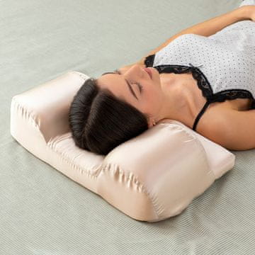 InnovaGoods Vratni Jastuk Protiv Bora sa Satenskom Jastučnicom Youthlow