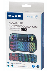 Blow Mini KS-6 bežična tipkovnica, crna
