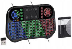 Blow Mini KS-6 bežična tipkovnica, crna