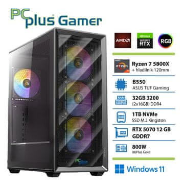 PCplus Dream Machine stolno računalo, i7-14700F, 32GB, SSD2TB, RTX5070, W11H