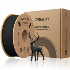Creality Filament Hyper PLA 1,75 mm, 1 kg, crna