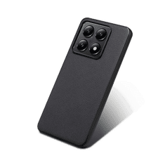 LENUO TPU usnjen ovitek za Xiaomi 14T crn