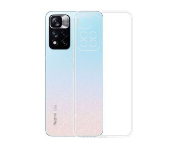 LENUO Zaštitni TPU ovitek za Redmi Note 11 Pro+ 5G, prozoren