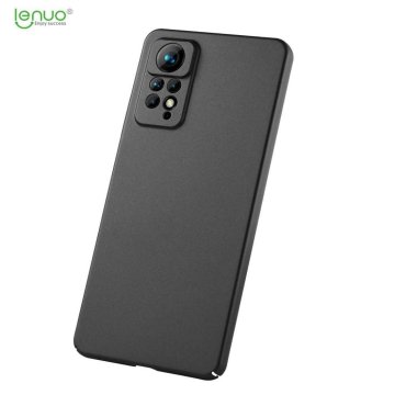 LENUO Ovitek Leshield za Redmi Note 11 Pro/Pro 5G, crn