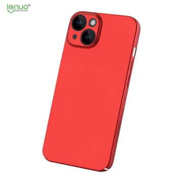 LENUO Ovitek Leshield za iPhone 14 Plus, crvena