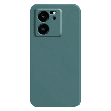 LENUO Zaštitni TPU ovitek za Xiaomi 13T/13T Pro temno zelen