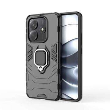 LENUO Ovitek Armor za Redmi Note 14 5G crn