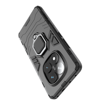 LENUO Ovitek Armor za Redmi Note 14 Pro 5G crn