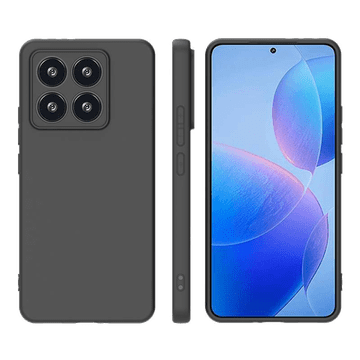 LENUO Ovitek Frosted za Xiaomi 14T crn