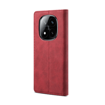 LENUO Usnjen klapovni ovitek za Redmi Note 14 Pro+ 5G red