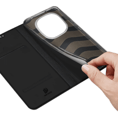 Dux Ducis Preklopni ovitek za Redmi Note 14 Pro 4G crn