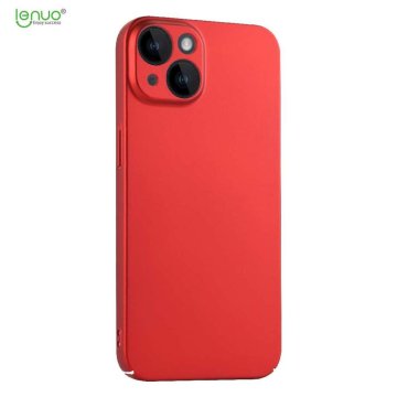 LENUO Ovitek Leshield za iPhone 14, crveni