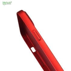 LENUO Ovitek Leshield za iPhone 14, crveni
